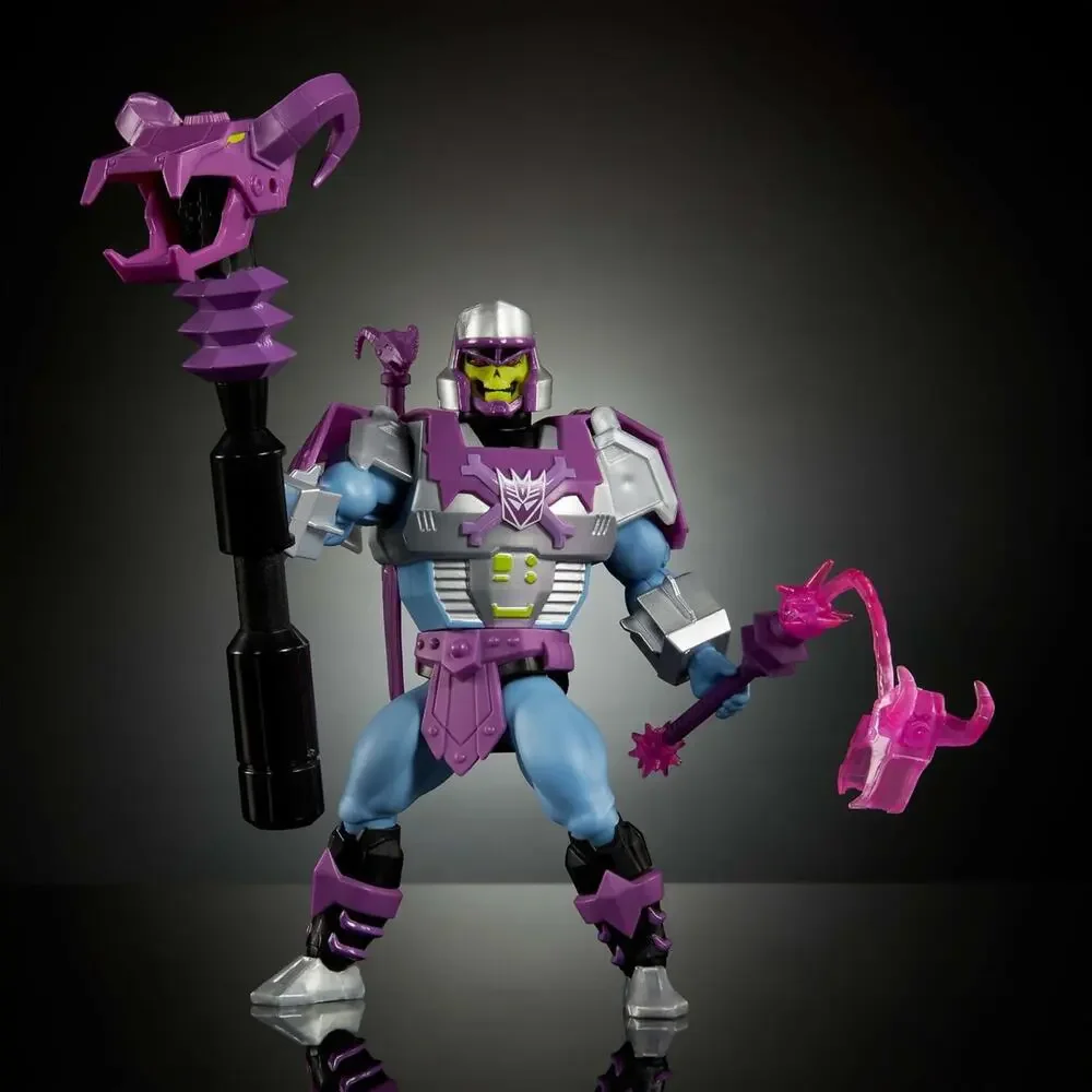 Masters of the Universe x Transformers Megatron Armor Skeletor NIB